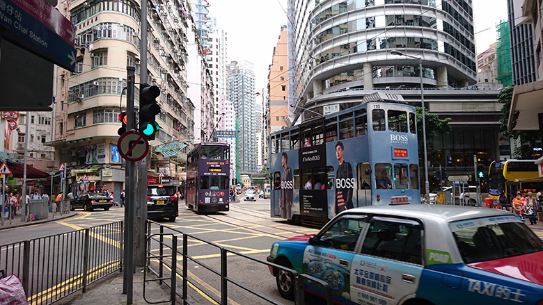 香港の街並み