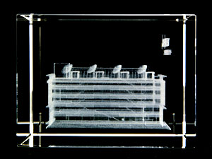 3dクリスタルとは 周年記念 竣工記念 クリスタルガラス記念品なら東京銀座メイクワン