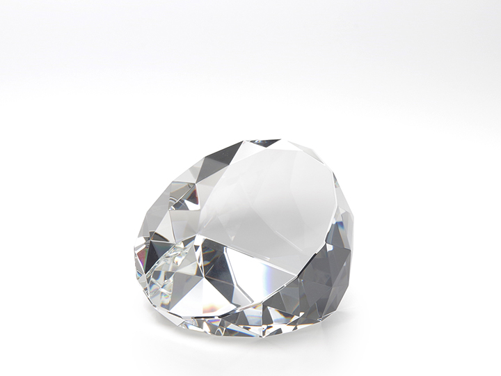 【クリスタルガラス表彰記念品】スタビリティー・クリスタル表彰盾<br />CO3T-100<br />￥10,000