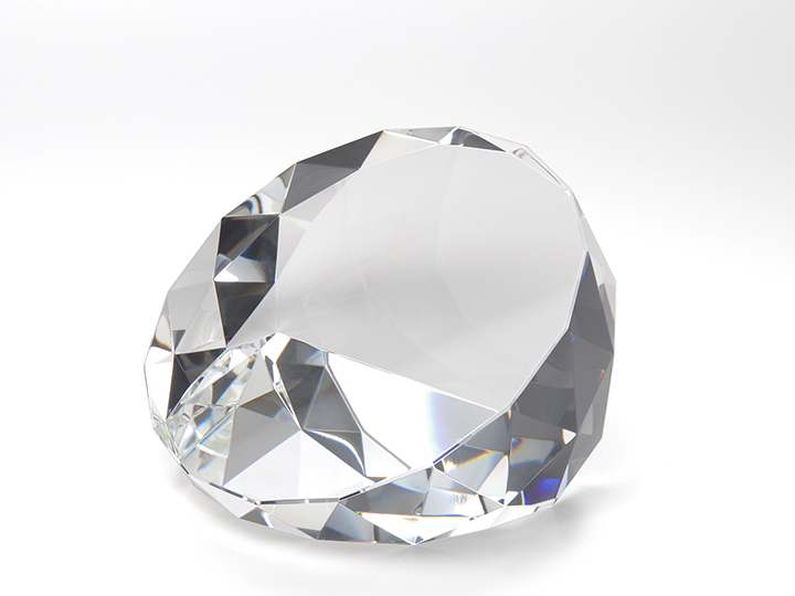 【クリスタルガラス表彰記念品】スタビリティー・クリスタル表彰盾<br />CO3T-140<br />￥20,000