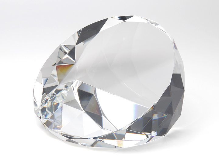 【クリスタルガラス表彰記念品】スタビリティー・クリスタル表彰盾<br />CO3T-160<br />￥28,000